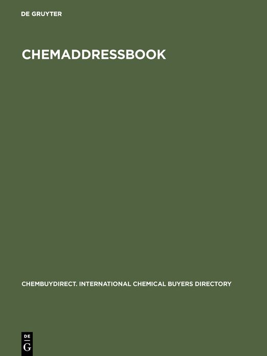 ChemADDRESSbook
