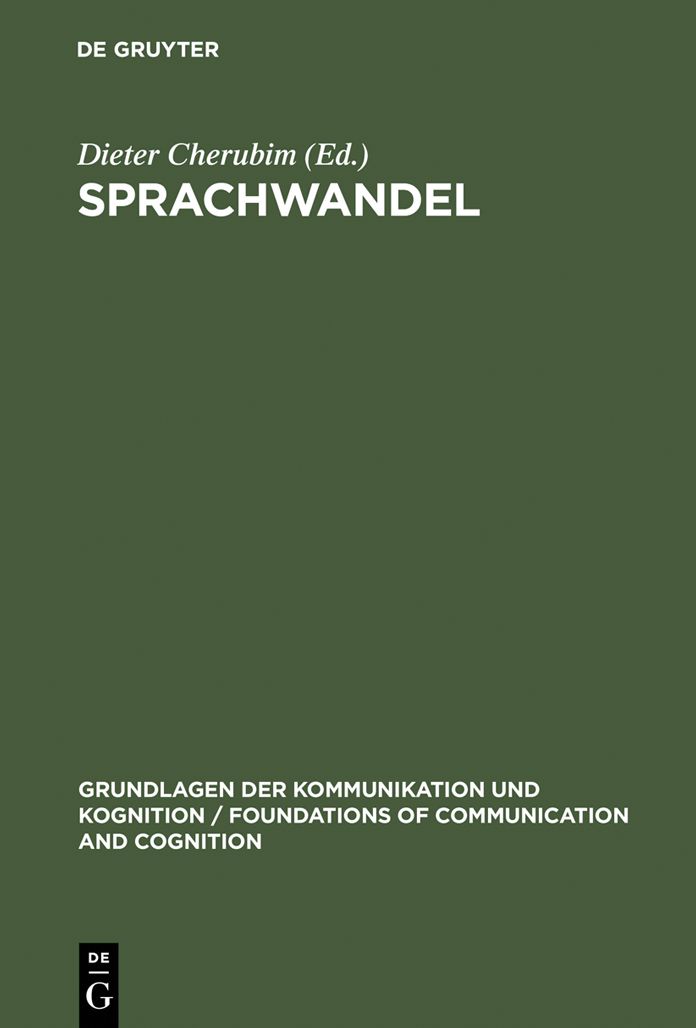 Sprachwandel: Reader zur diachronischen Sprachwissenschaft