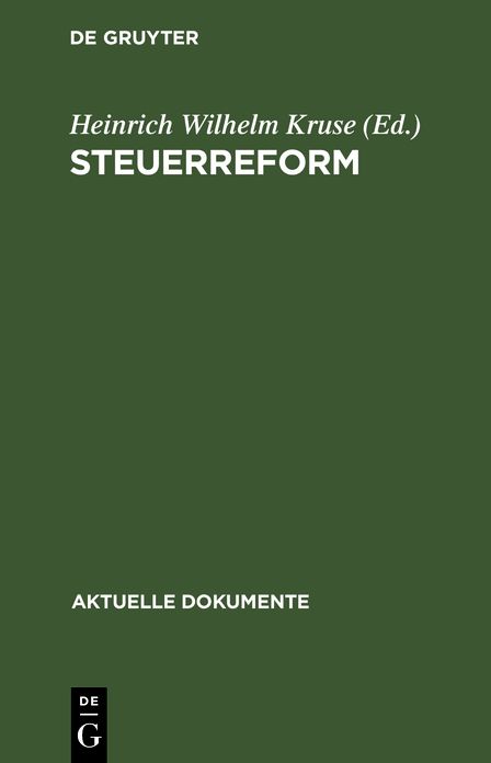 Steuerreform Ado