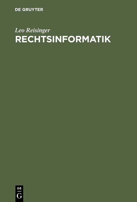 Rechtsinformatik