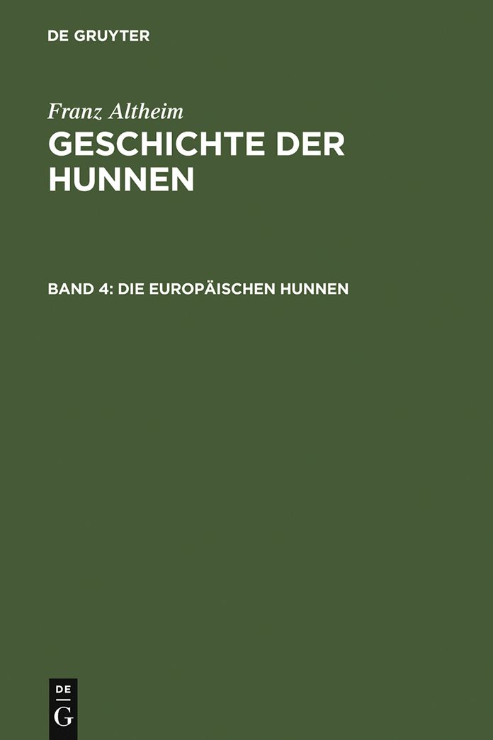 Die europaischen Hunnen