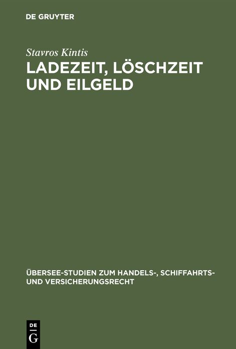 Ladezeit,Loschzeit Und Eilgeld
