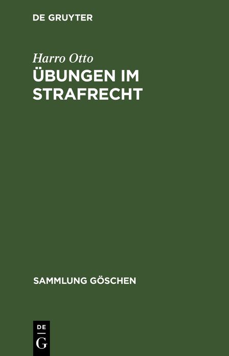 Übungen Im Strafrecht