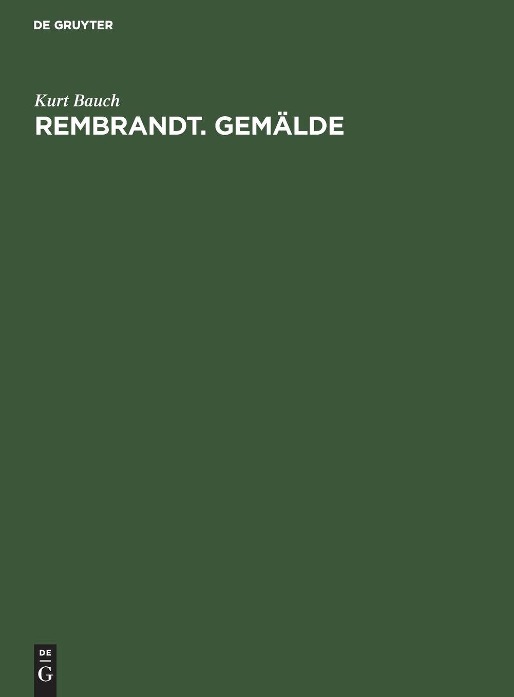 Rembrandt-GemÃ¤lde