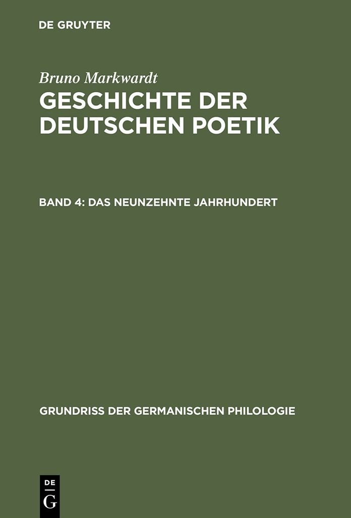 Das neunzehnte Jahrhundert