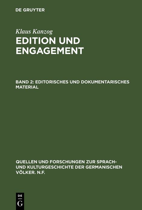 Edition und Engagement, 150 Jahre Editionsgeschichte der Werke und Briefe Heinrich von Kleists