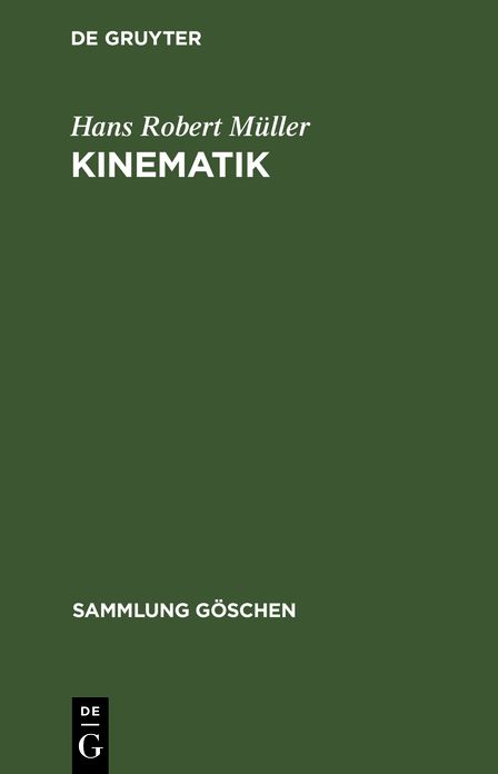 Sg 584a Mueller/kinematik
