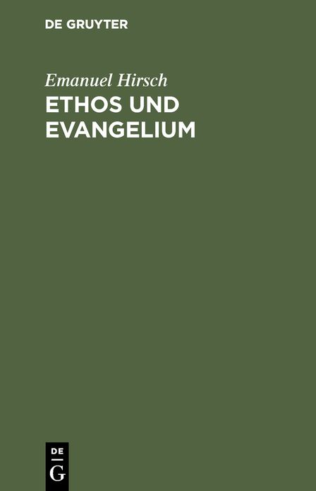 Ethos und Evangelium