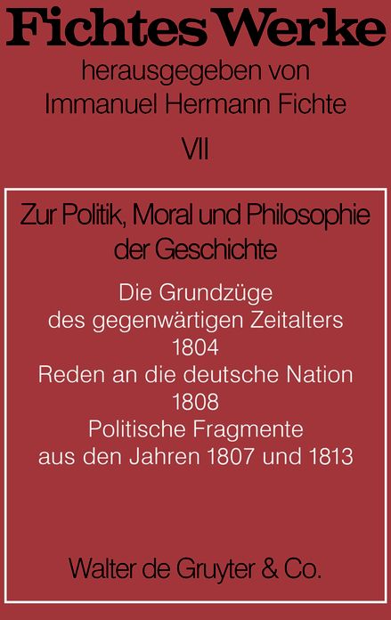 Zur Politik, Moral und Philosophie der Geschichte