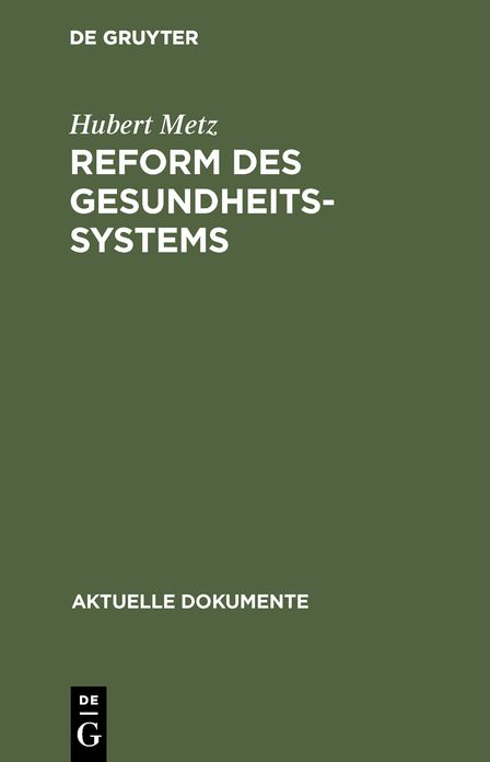 Reform d gesundheitssystems Ado