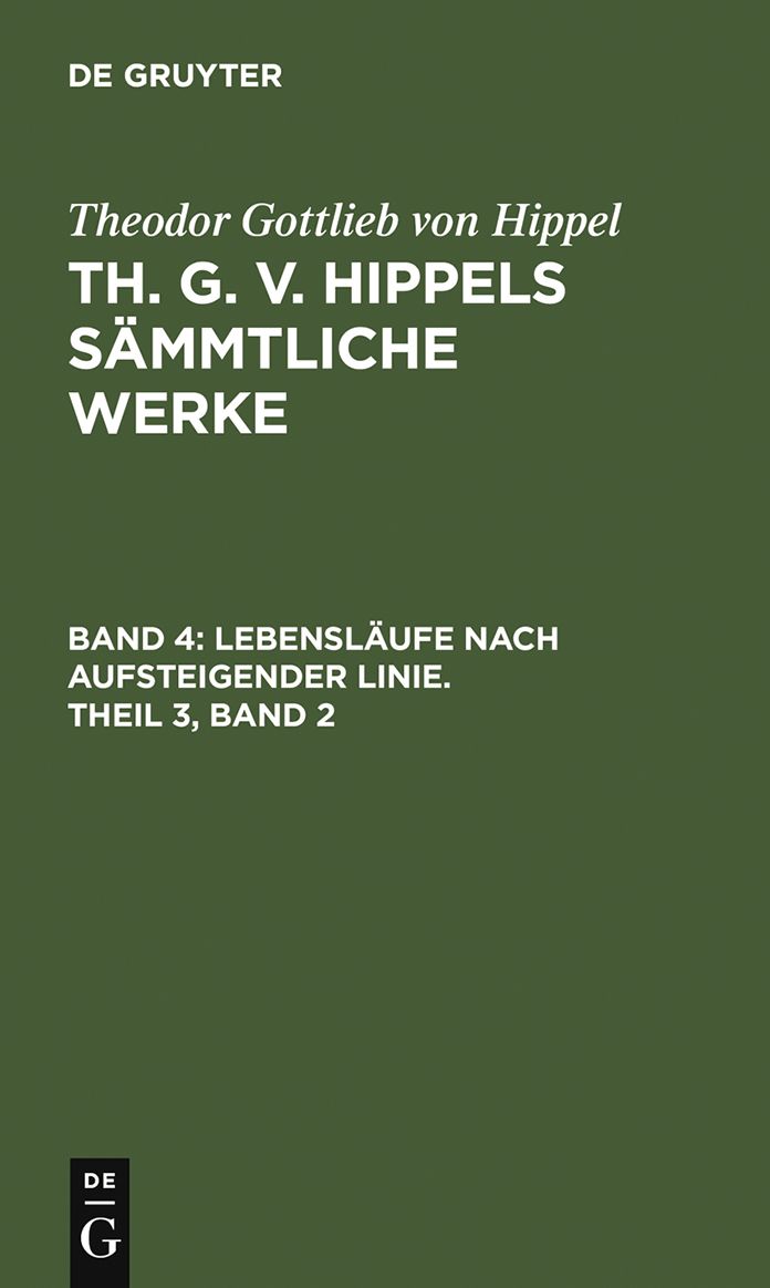 Lebenslaufe nach aufsteigender Linie. Theil 3, Band 2