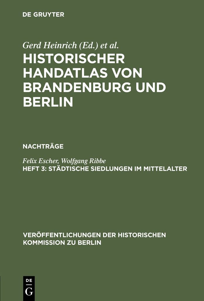 Stadtische Siedlungen im Mittelalter