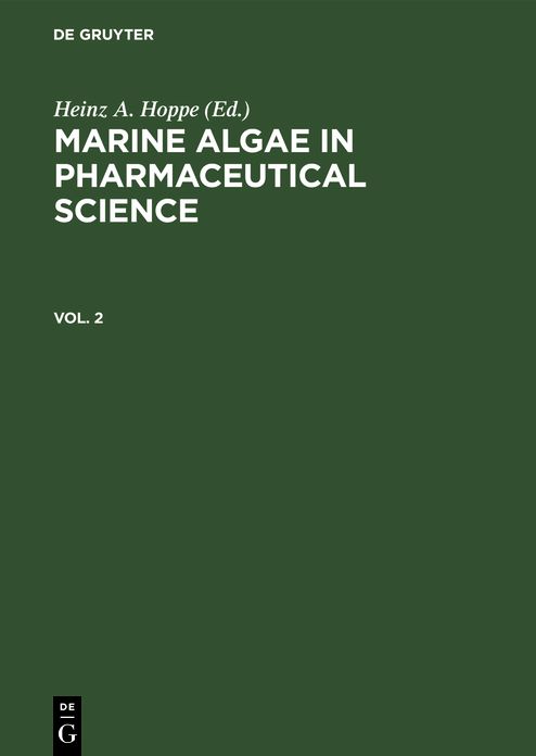 Marine Algae in Pharmaceutical Science