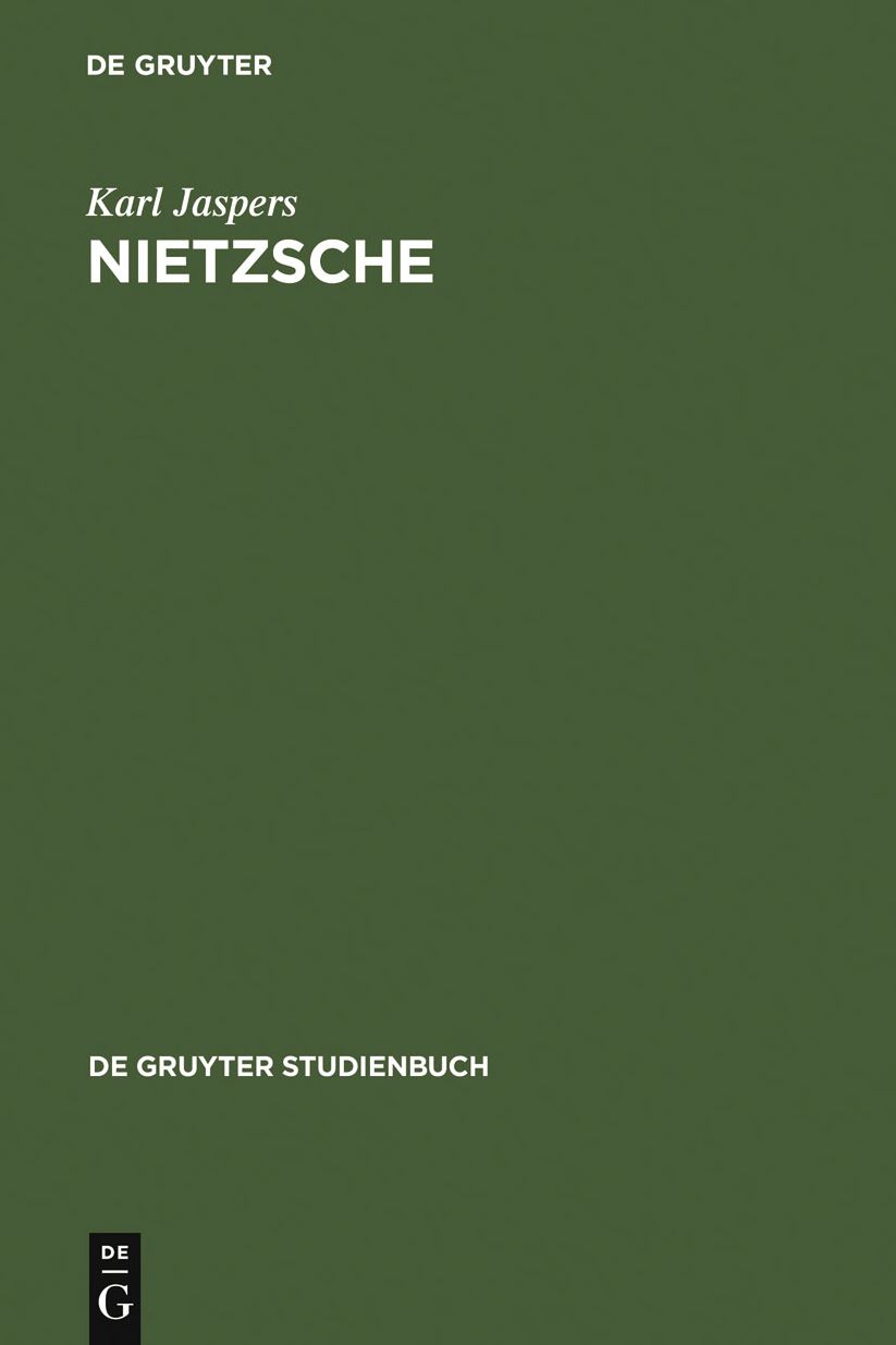 Nietzsche: Einfuhrung in das Verstandnis seines Philosophierens