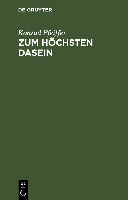 Zum hochsten Dasein: Goethes Faust im Lichte der Schopenhauerschen Philosophie