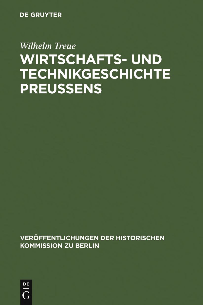 Wirtschafts- und Technikgeschichte Preussens