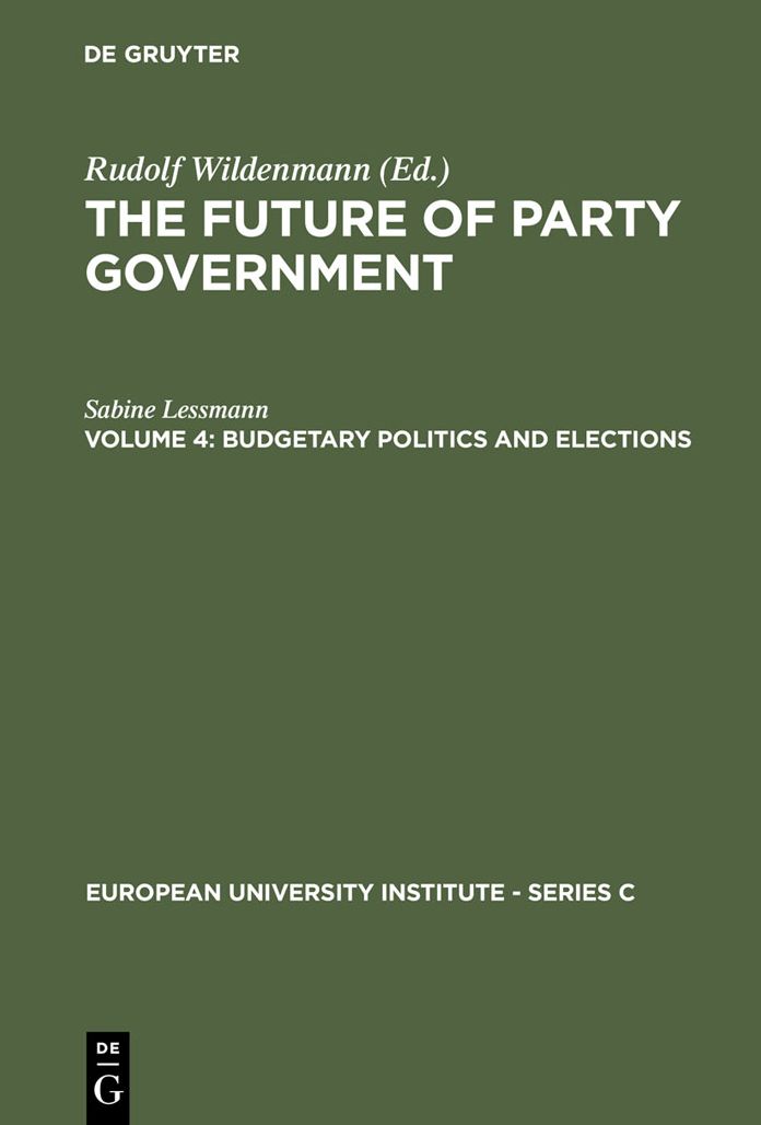 Budgetary Politics and Elections: An Investigation of Public Expenditures in West Germany
