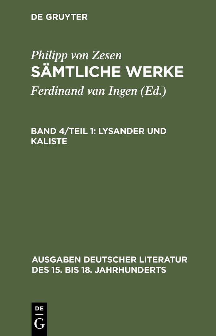 Lysander und Kaliste