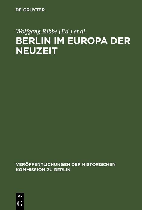 Berlin im Europa der Neuzeit: Ein Tagungsbericht