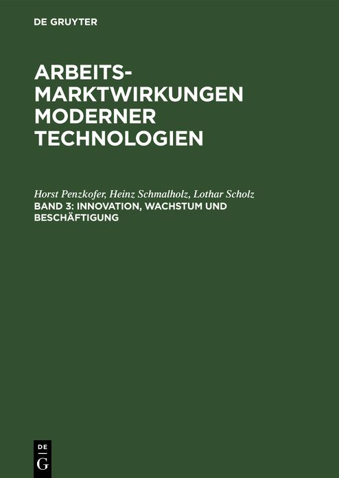 BD 3,Innovation,Wachstum Und Beschaftigung
