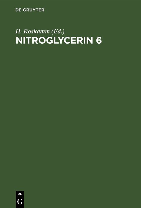Nitroglycerin 6: Unstable Angina Pectoris and Extracardial Indications