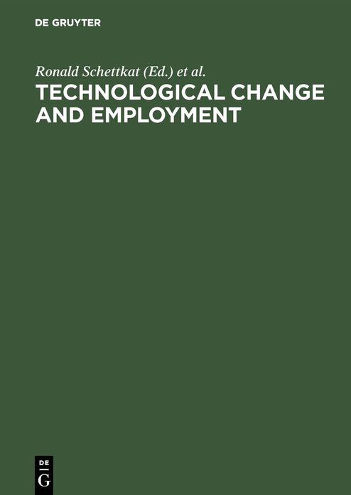 Technological Change and Employment: Innovations in the German Economy