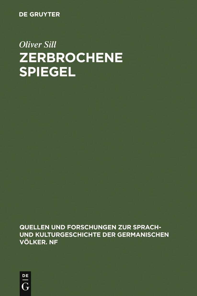 Zerbrochene Spiegel: Studien zur Theorie und Praxis modernen autobiographischen Erzahlens