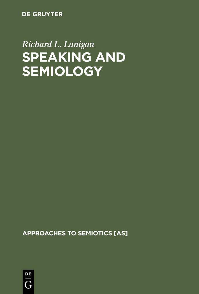 Speaking and Semiology: Maurice Merleau-Ponty's Phenomenological Theory of Existential Communication