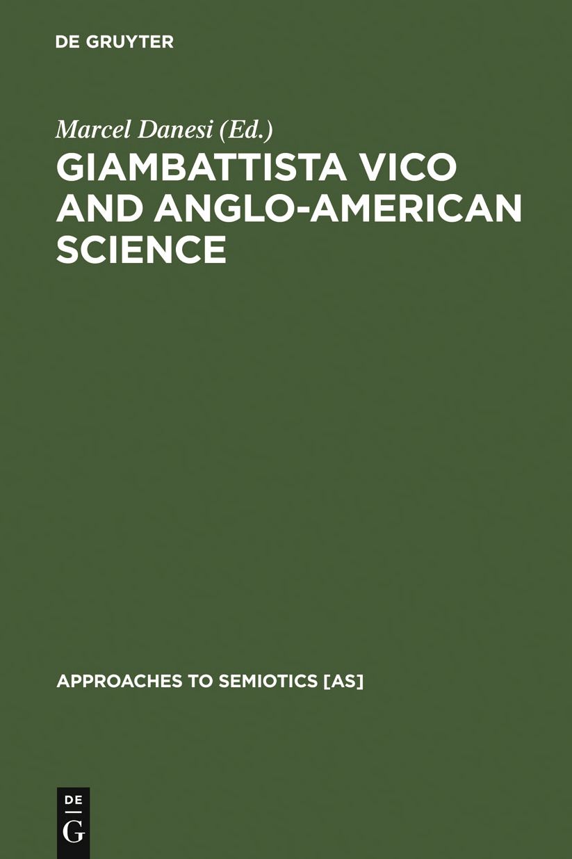 Giambattista Vico and Anglo-American Science: Philosophy and Writing