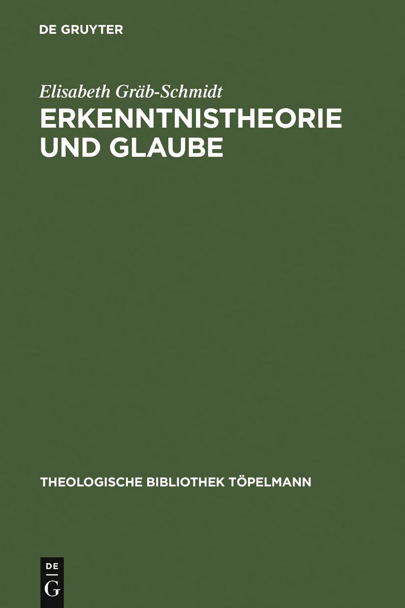 Erkenntnistheorie und Glaube: Karl Heims Theorie der Glaubensgewissheit vor dem Hintergrund seiner Auseinandersetzung mit dem philosophischen Ansatz Edmund Husserls