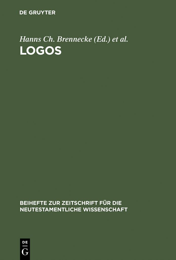 Logos: Festschrift fur Luise Abramowski zum 8. Juli 1993