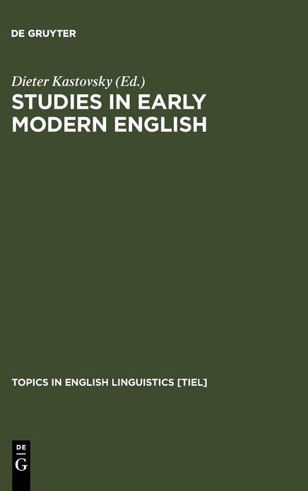 Studies in Early Modern English