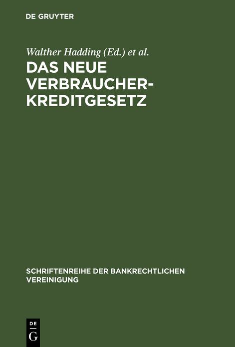 Das neue Verbraucherkreditgesetz: Erste Erfahrungen und Probleme