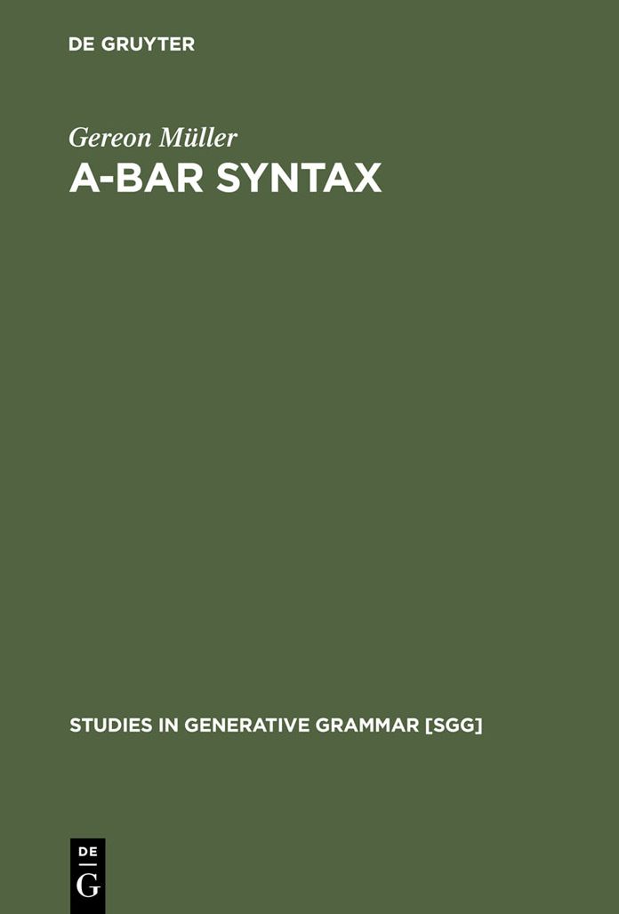 A-bar Syntax: A Study in Movement Types