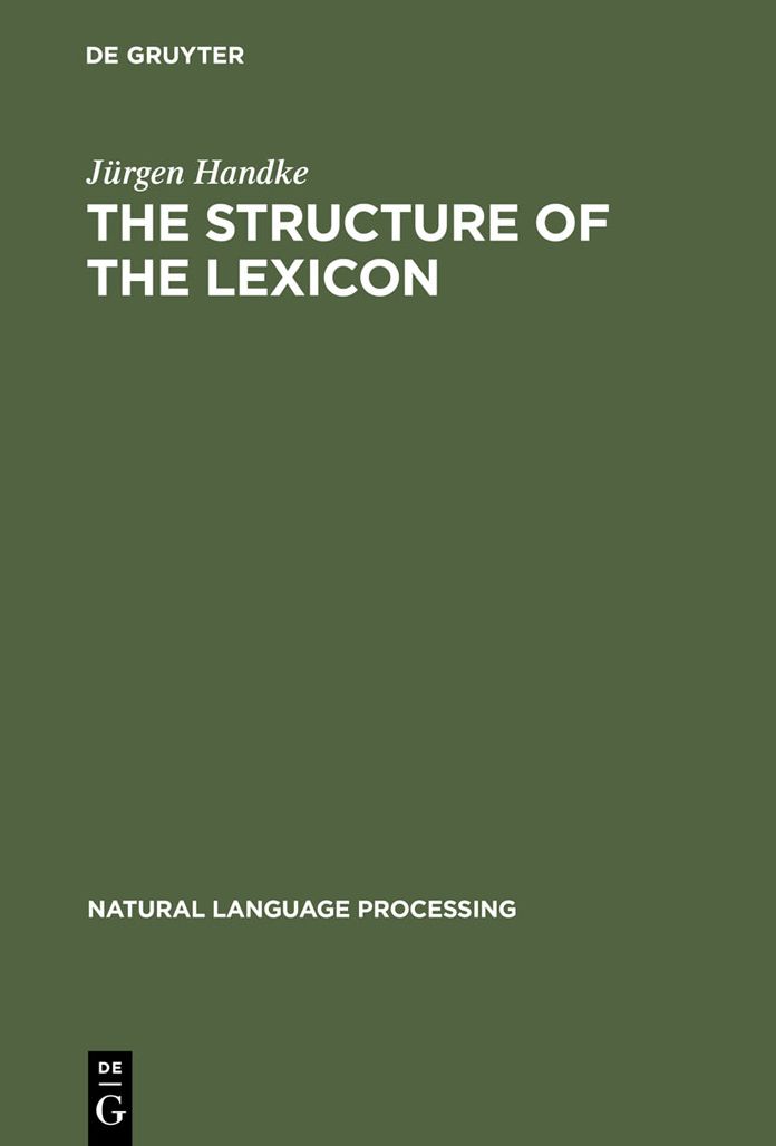 The Structure of the Lexicon: Human versus Machine