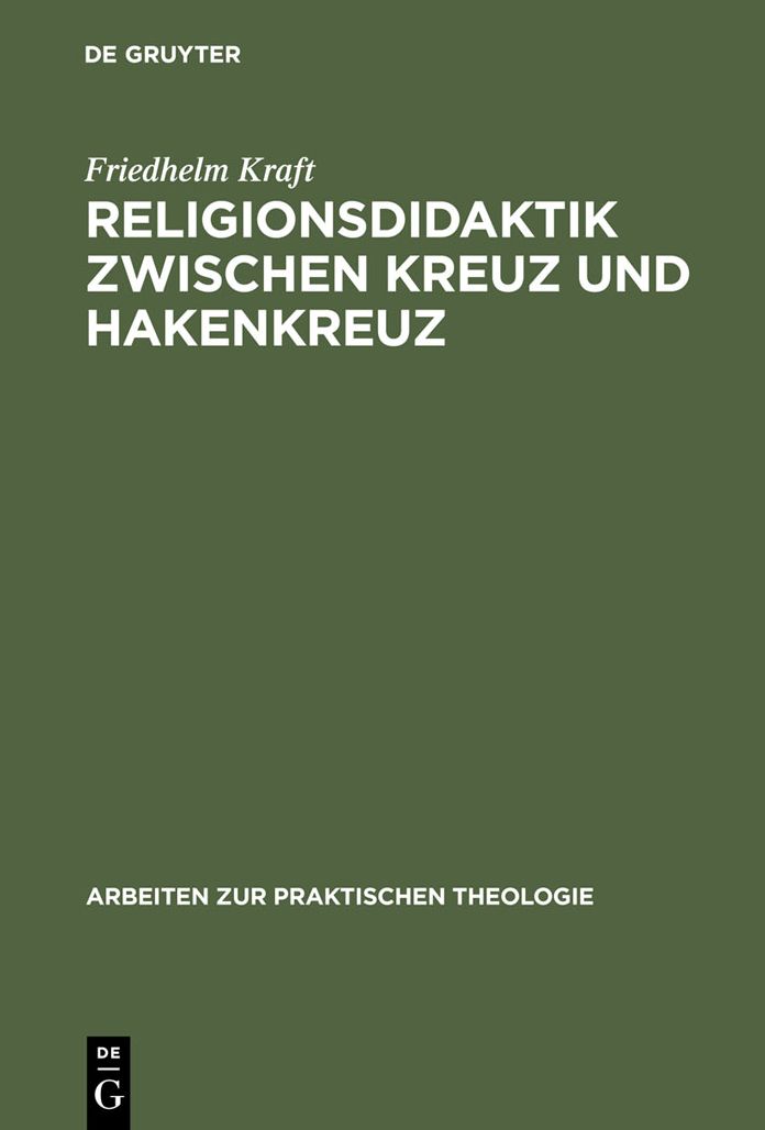 Religionsdidaktik zwischen Kreuz und Hakenkreuz: Versuche zur Bestimmung von Aufgaben, Zielen und Inhalten des evangelischen Religionsunterrichts, dargestellt an den Richtlinienentwurfen zwischen 1933 und 1939