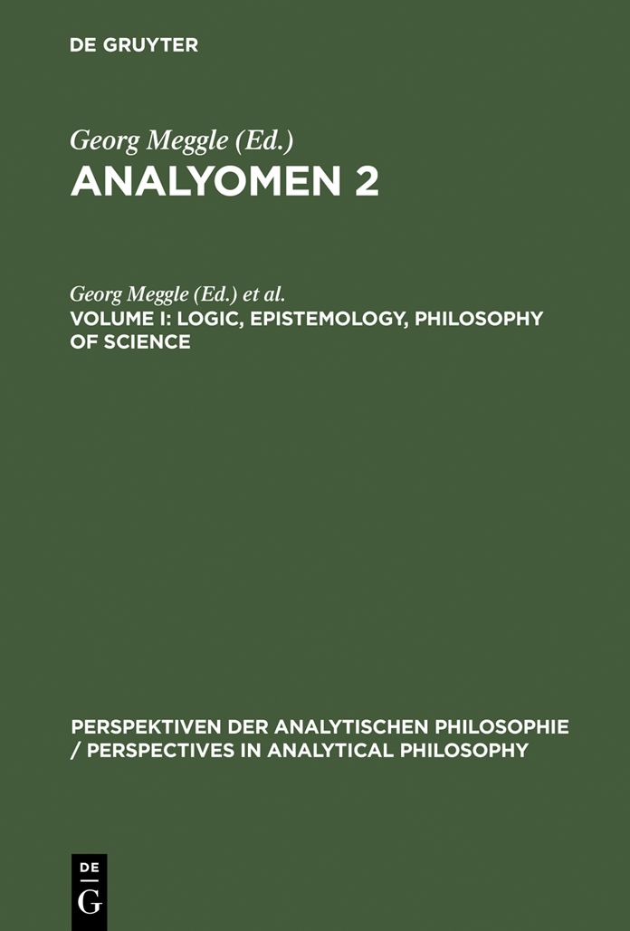 Logic, Epistemology, Philosophy of Science