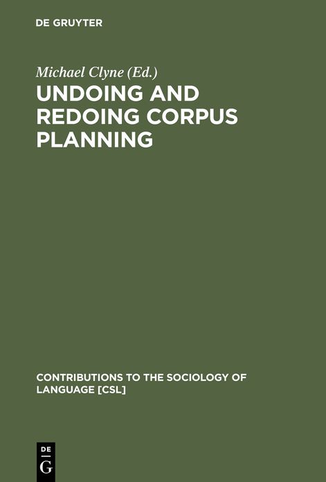 Undoing and Redoing Corpus Planning
