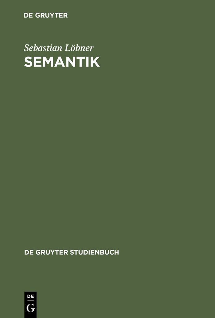 Semantik: Eine Einfuhrung