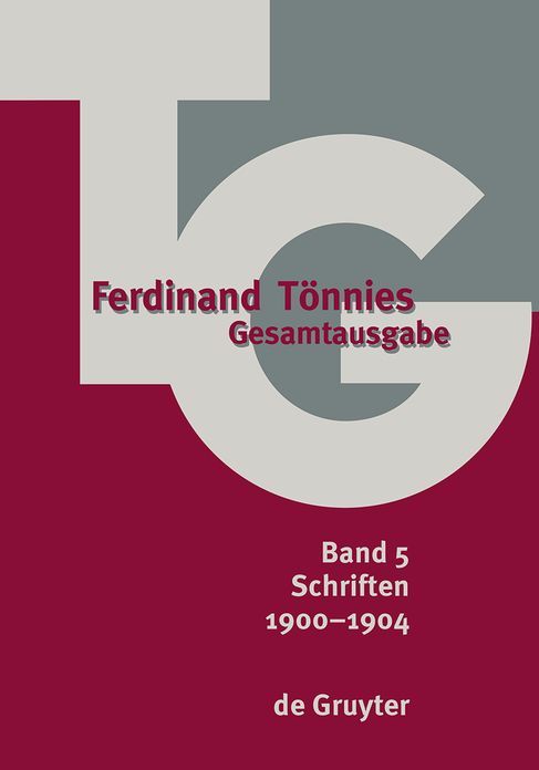 1900-1904: Schriften