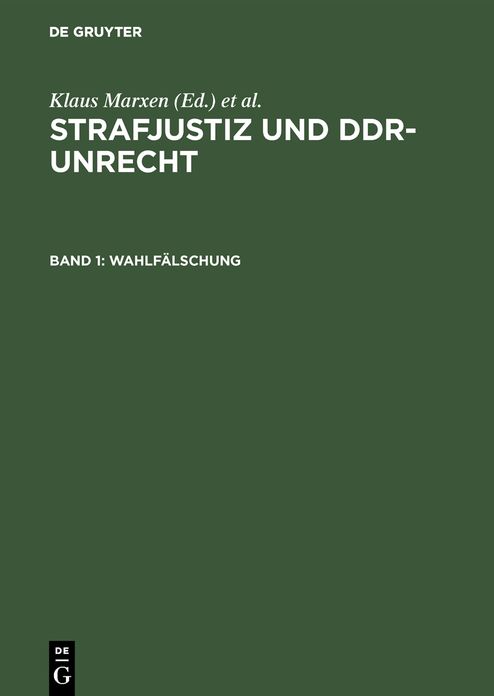Wahlfalschung