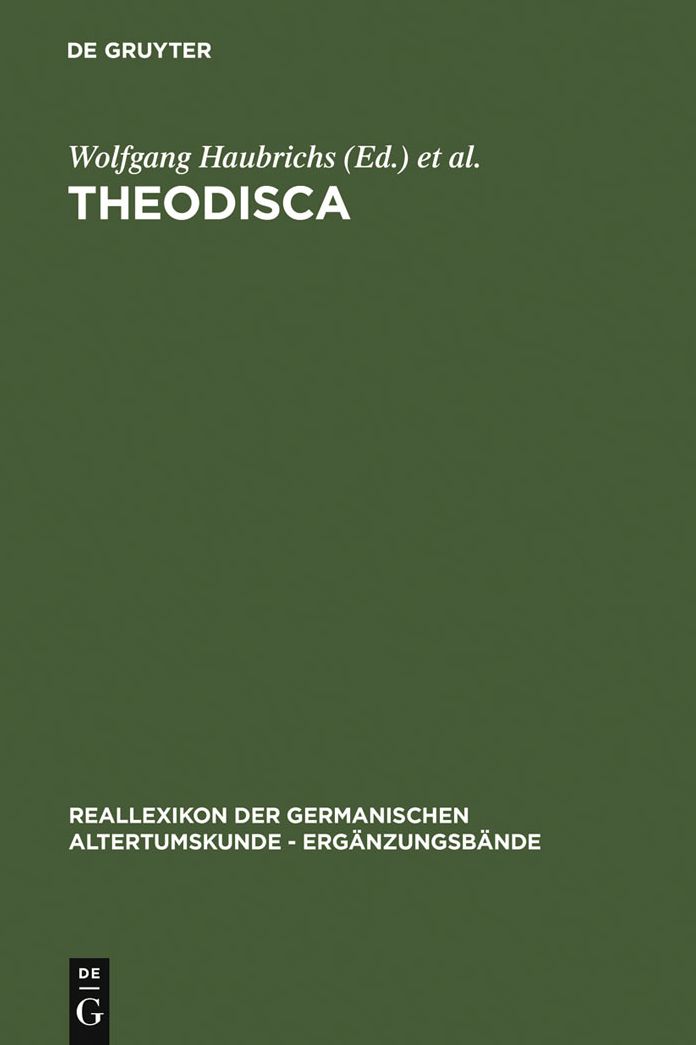 Theodisca: Beitrage zur althochdeutschen und altniederdeutschen Sprache und Literatur in der Kultur des fruhen Mittelalters. Eine internationale Fachtagung in Schonbuhl bei Penzberg vom 13. bis zum 16. Marz 1997