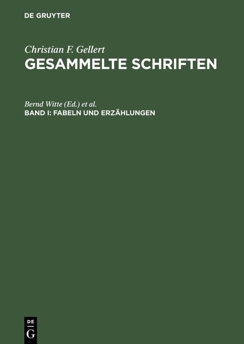 Fabeln und Erzahlungen