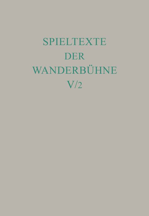 Italienische Spieltexte II: Aus unveroffentlichten Handschriften