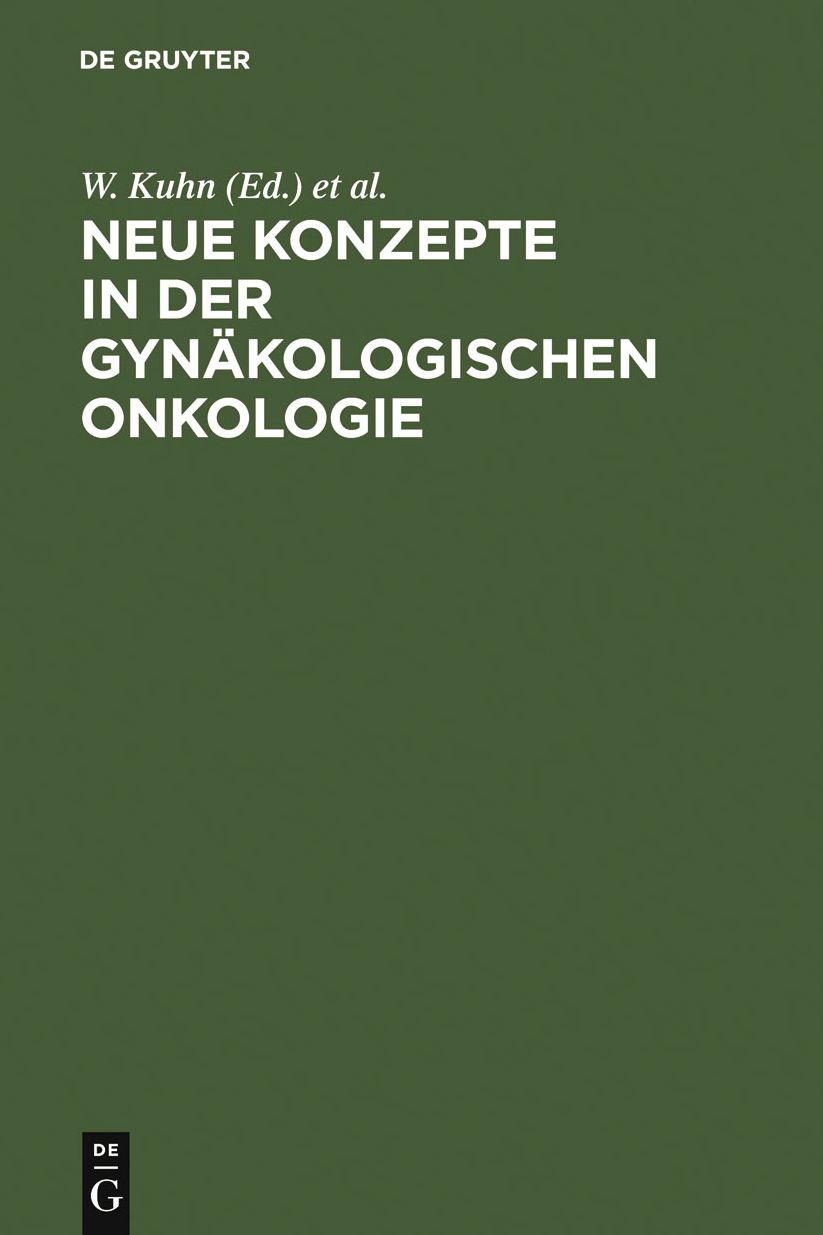 Neue Konzepte in der gynakologischen Onkologie
