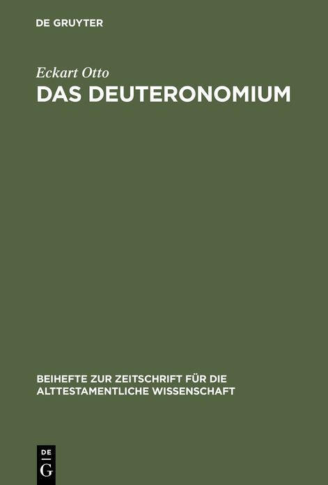 Das Deuteronomium: Politische Theologie und Rechtsreform in Juda und Assyrien