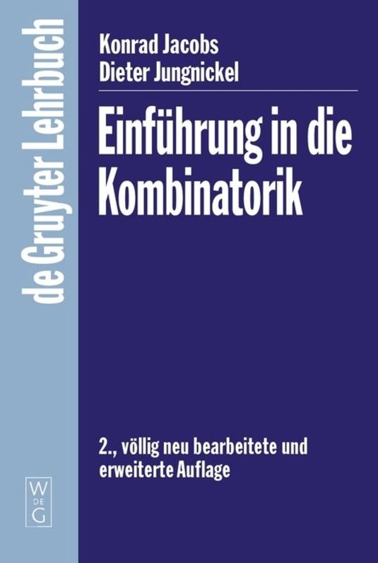 Einfuhrung in die Kombinatorik
