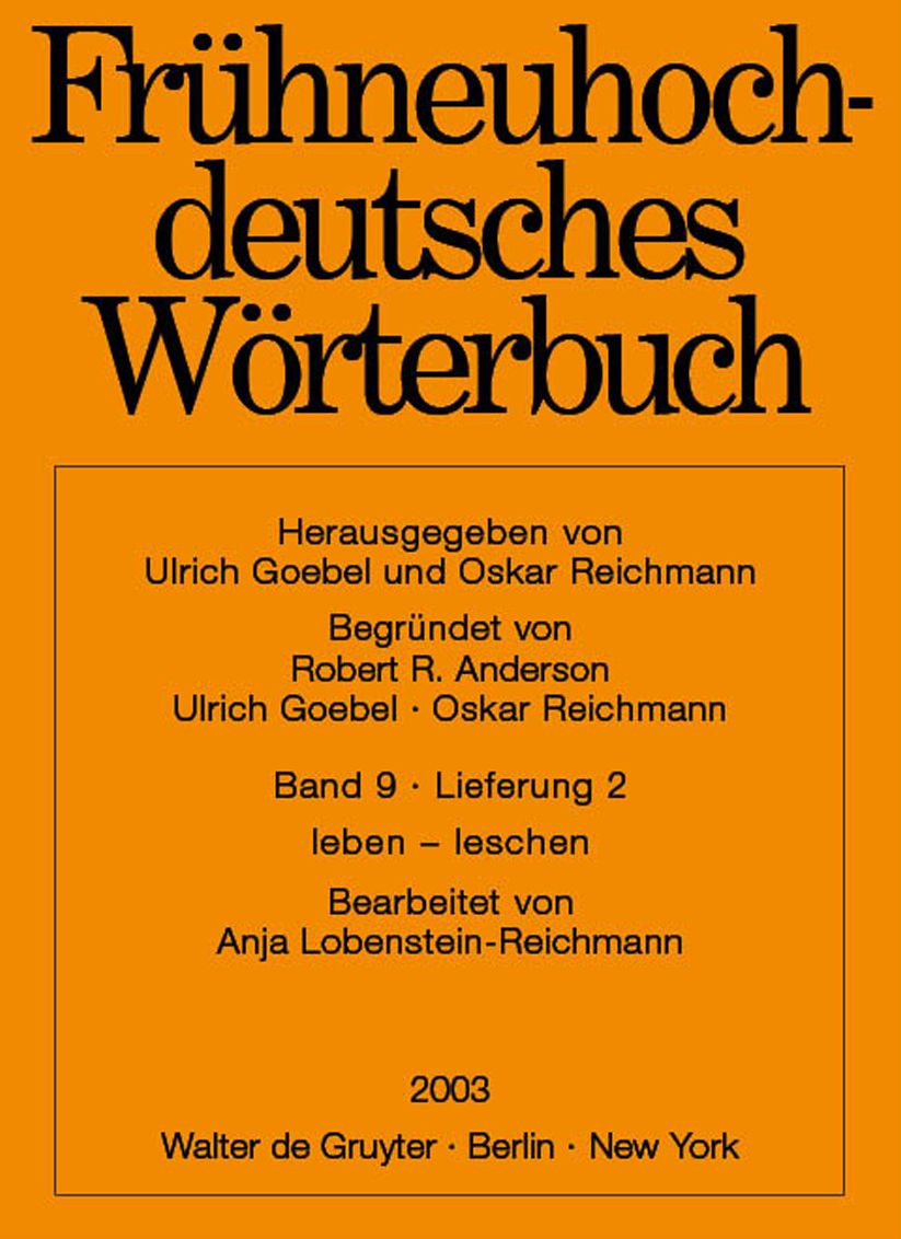 In Vorbereitung: Leben - Leschen