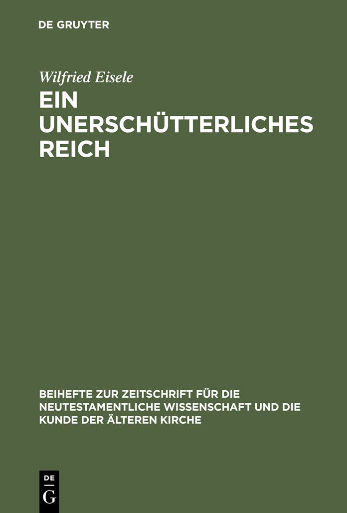 Ein unerschutterliches Reich: Die mittelplatonische Umformung des Parusiegedankens im Hebraerbrief