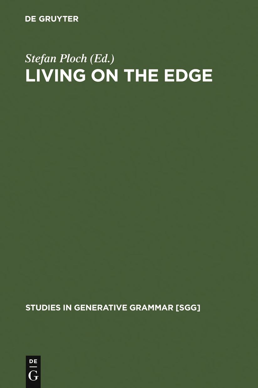 Living on the Edge: 28 Papers in Honour of Jonathan Kaye